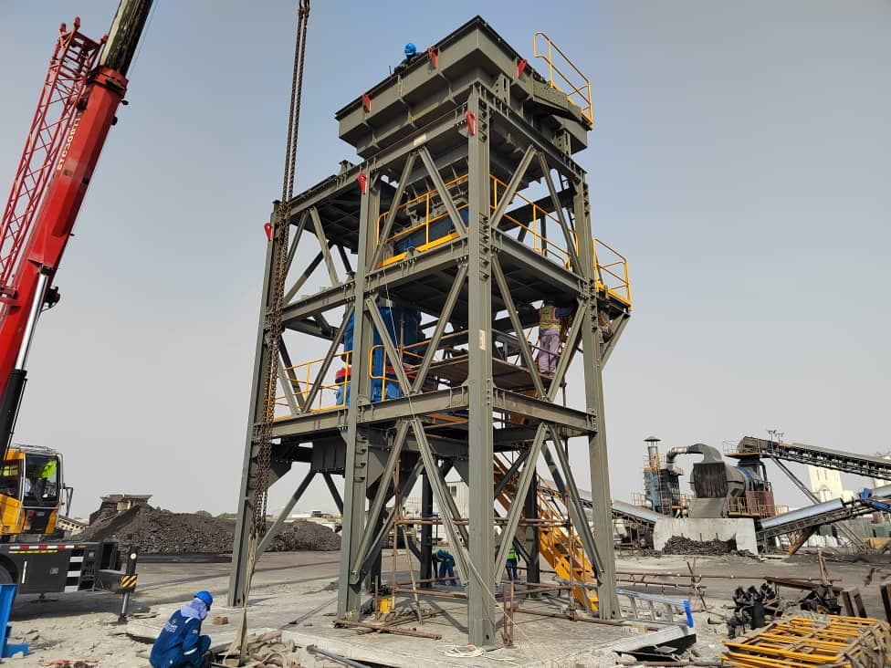 Material Recovery Plant Equipment Erection