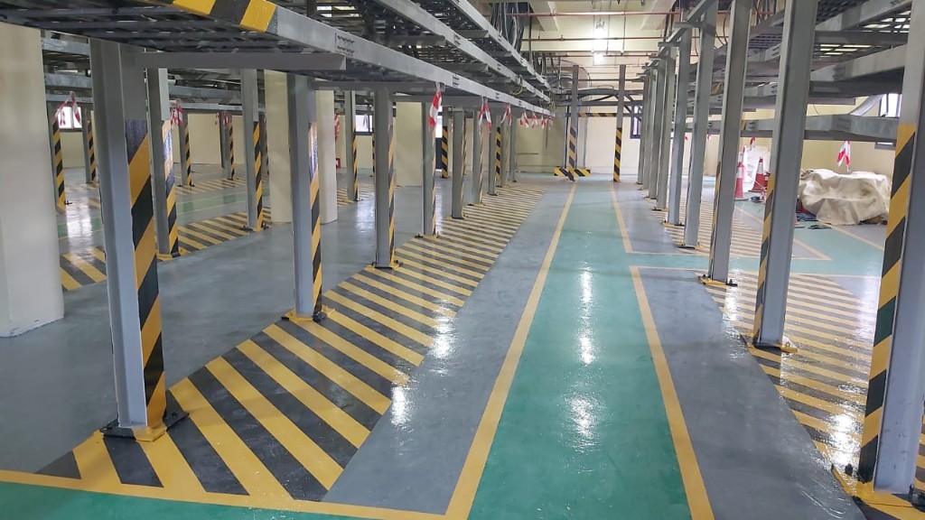 Column and Aisle Marking