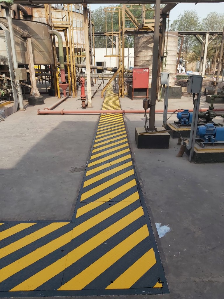 Walkway Hazard Striping