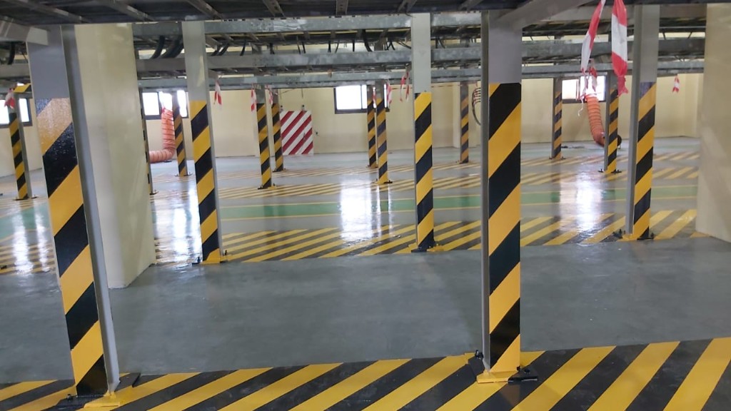 Column Hazard Painting