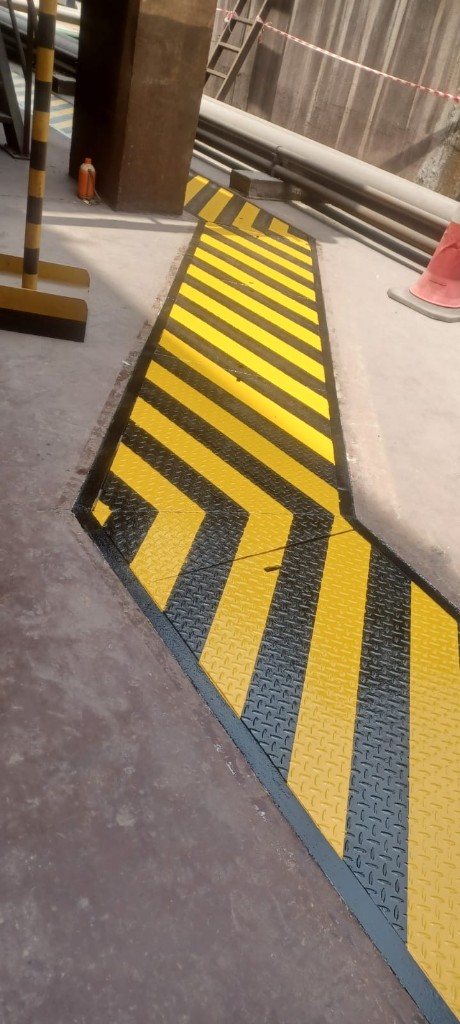Chevron Walkway Marking