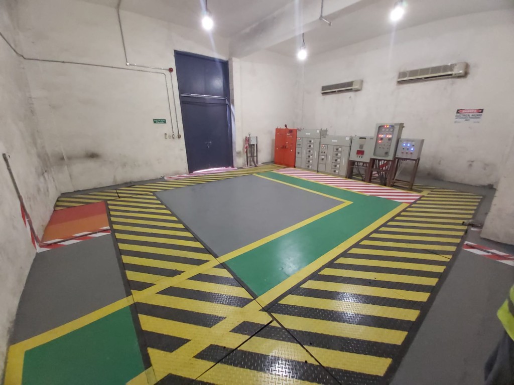 Electrical Room Floor Marking
