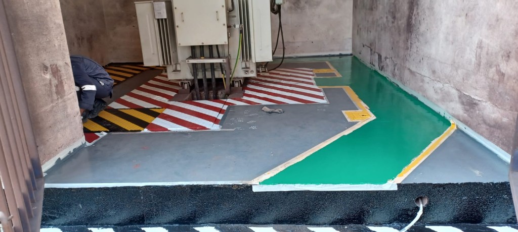 Transformer Room Floor Marking