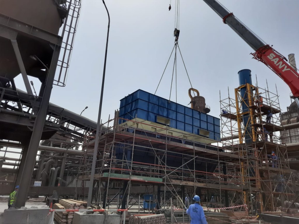 Bag House Module Lift