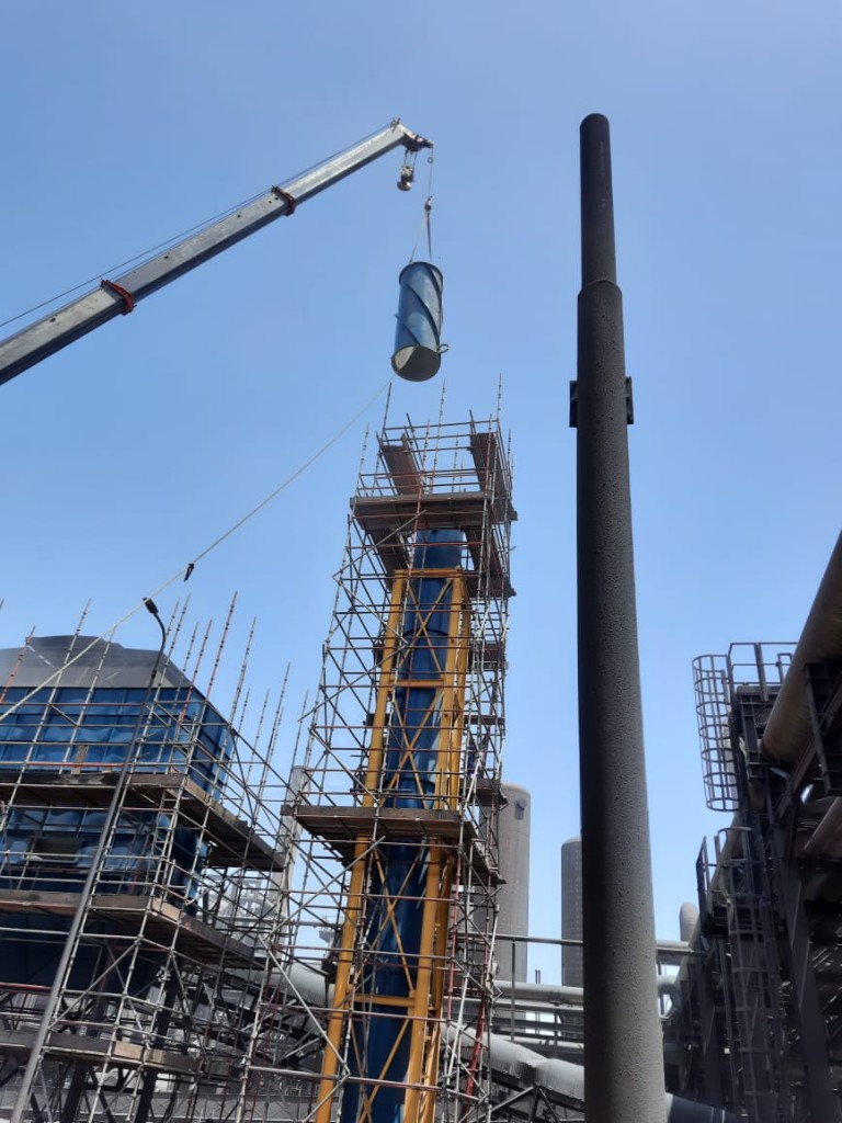 Chimney Stack Installation