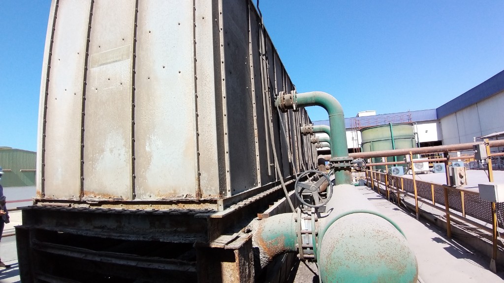 Existing Cooling Tower and Piping