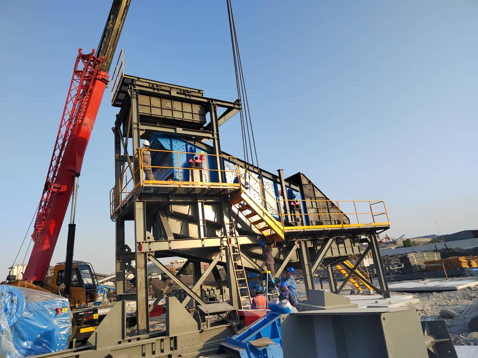 Screening Station Erection