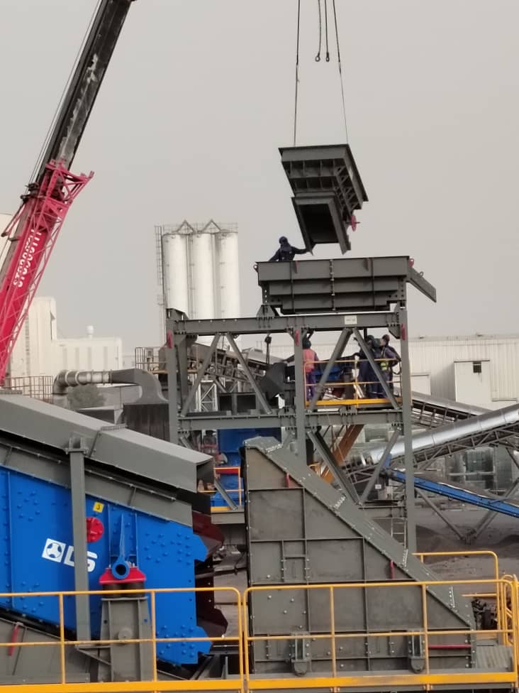 Feed Hopper Installation