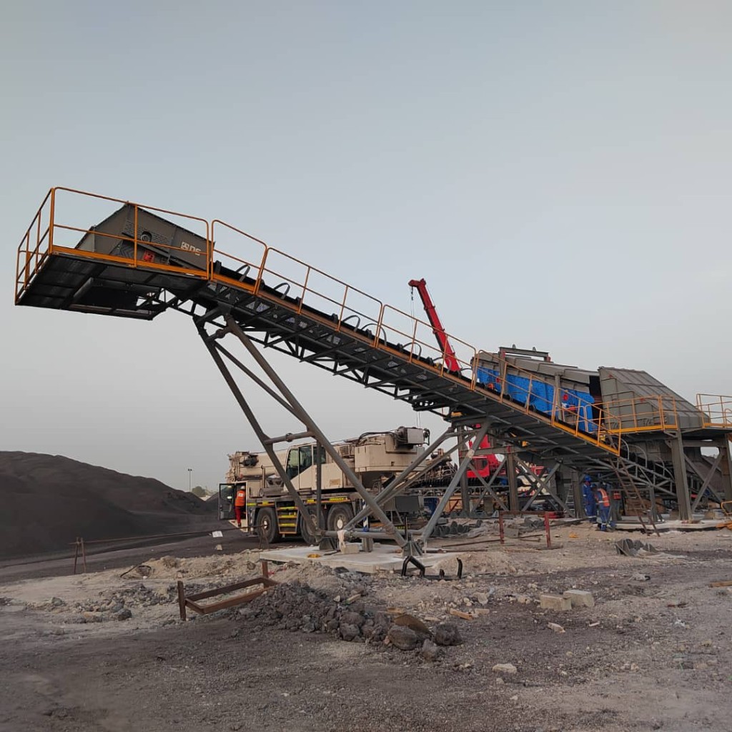 Inclined Conveyor Complete