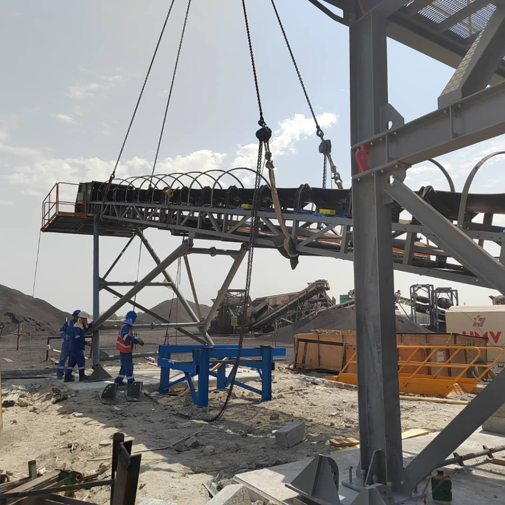 Conveyor Section Installation