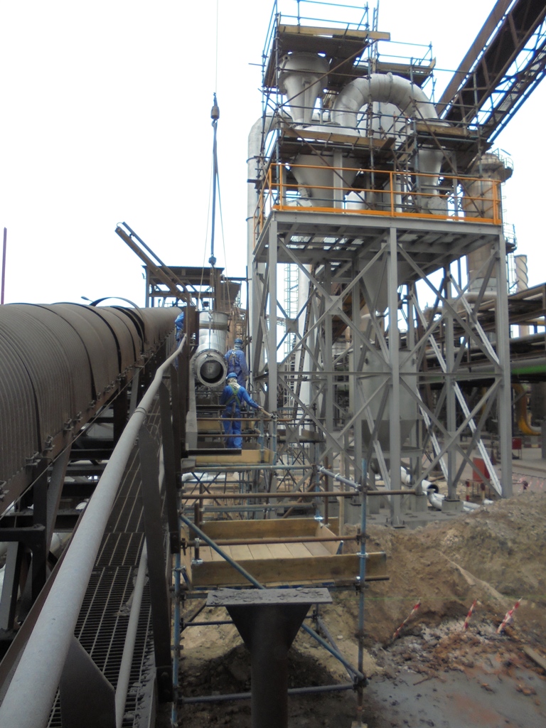 Conveyor Duct Installation