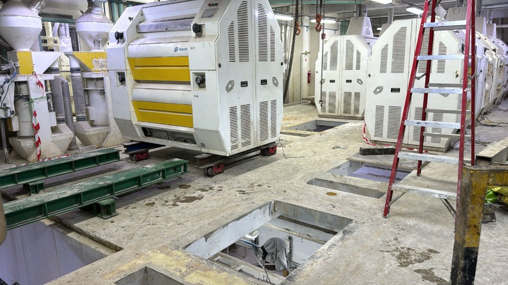 Mill Transfer on Skids