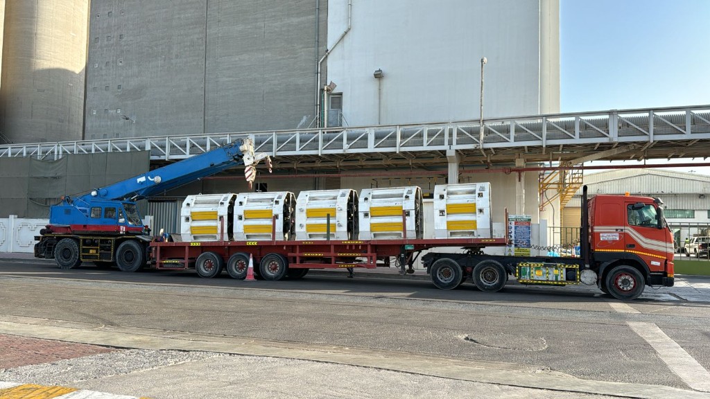 Mill Units Loaded for Transport