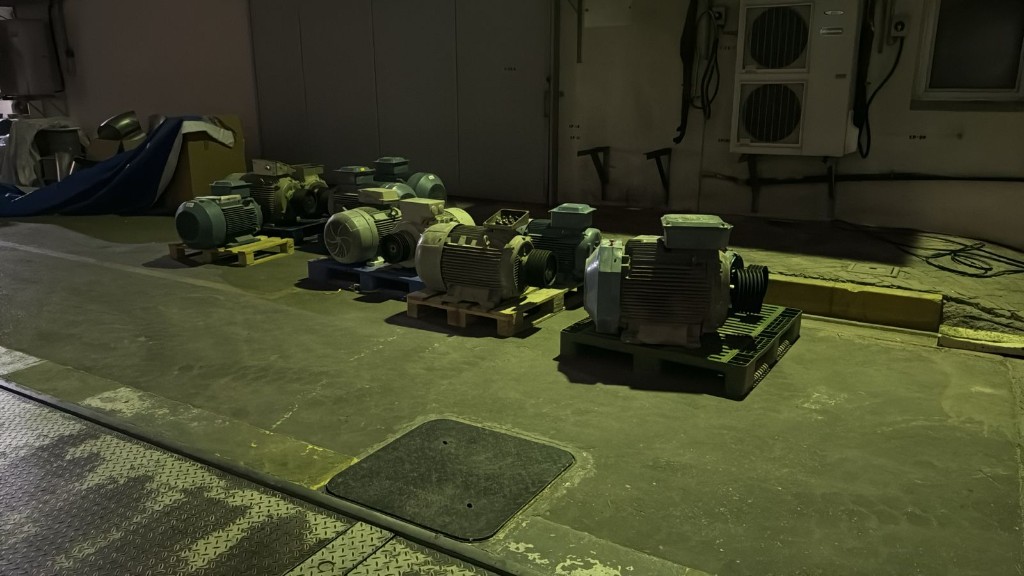 Drive Motors Ready for Install