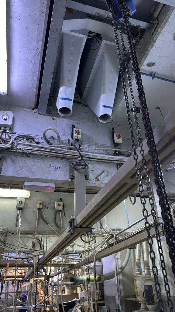 Extraction Hood Installation