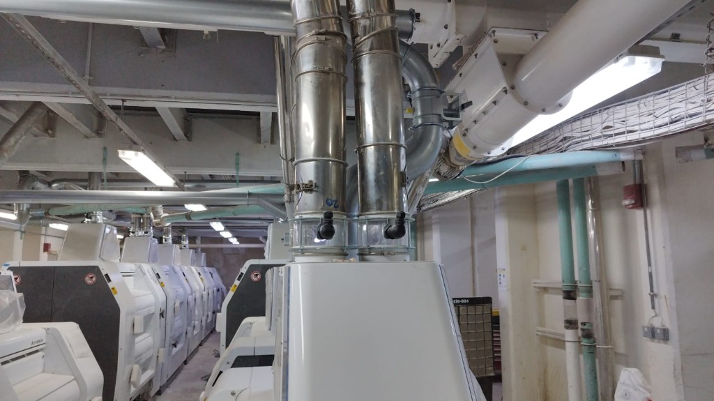 Mill Pneumatic Ducting