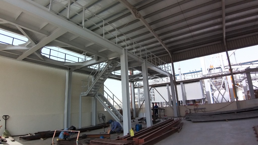 Mezzanine Structure Fabrication