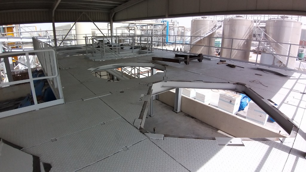 Platform Floor Installation